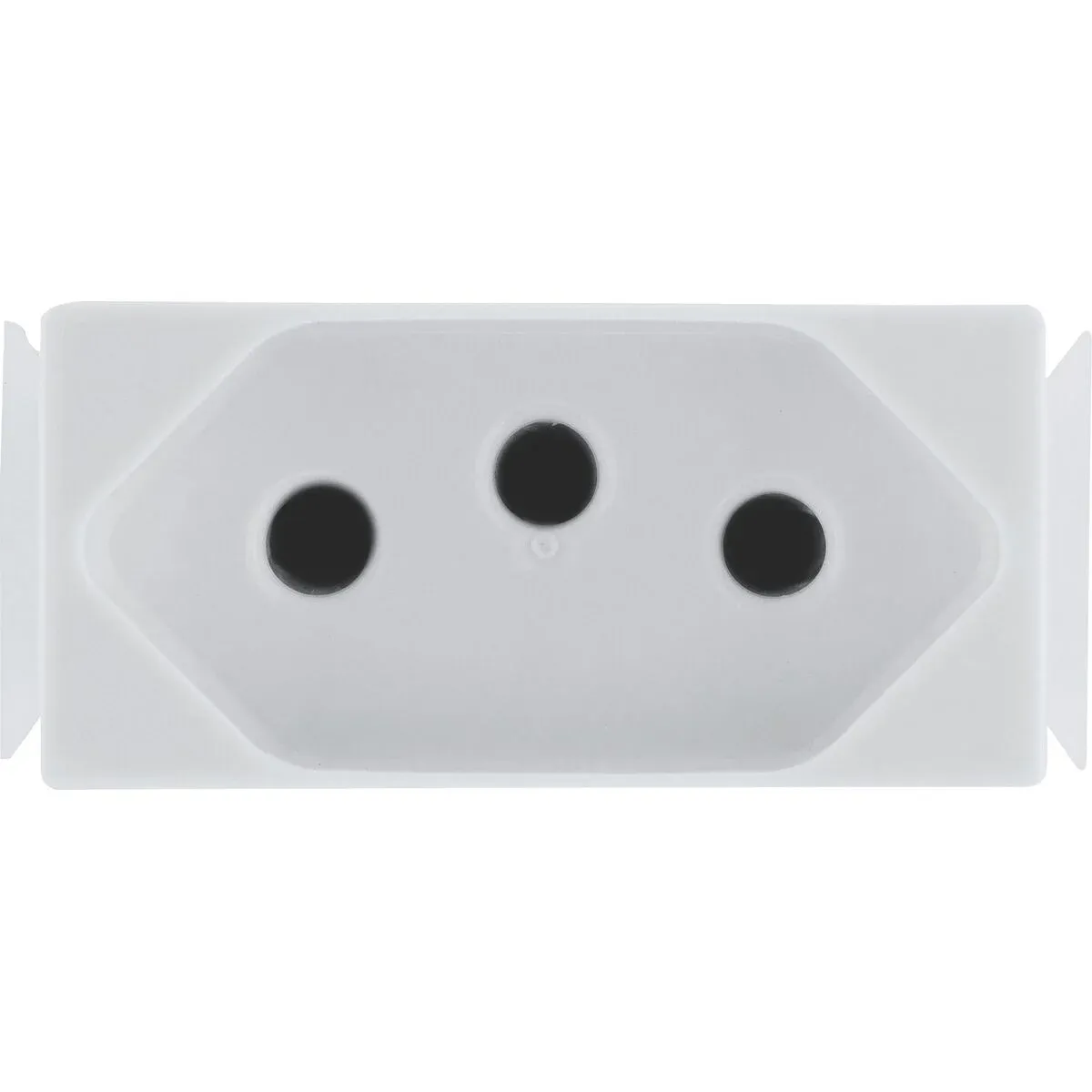 Tomada 2P+T 20A/250V Aria Branco Tramontina